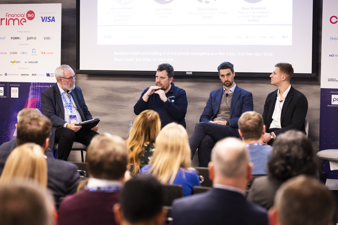 A panel debate at FC360 in London